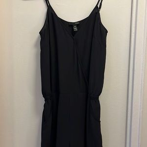 AQUA black jumpsuit